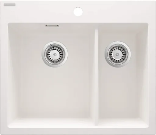 DEANTE DEANTE - Eridan alabaster - Granitový drez 1.5 - bowl ZQE_A503