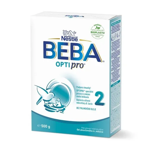 BEBA Optipro 2 pokračovacie dojčenské mlieko od 6. mesiacov 500 g