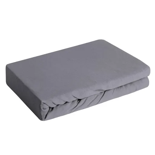 ArtFir Plachta na dvojlôžko JERSEY 3 | tmavosivá 140 x 200 x 30 cm