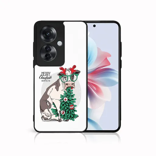 MY ART Kryt s vianočným dizajnom Oppo Reno11 F 5G MERRY CHRISTMAS (074)