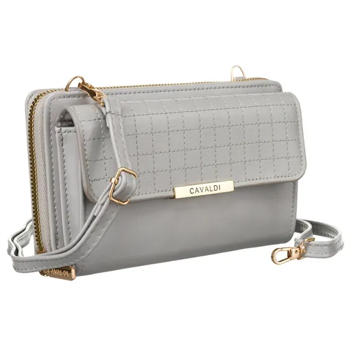 Elegantná mini peňaženka s dlhým odnímateľným popruhom - 4U Cavaldi