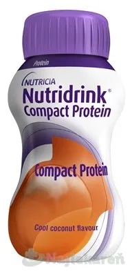Nutridrink COMPACT PROTEIN s príchuťou chladivého kokosu 24 x 125 ml 3000 ml