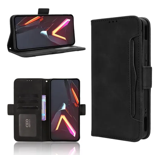 SLOT Peňaženkový obal pre ZTE Nubia Neo3 GT 5G čierny