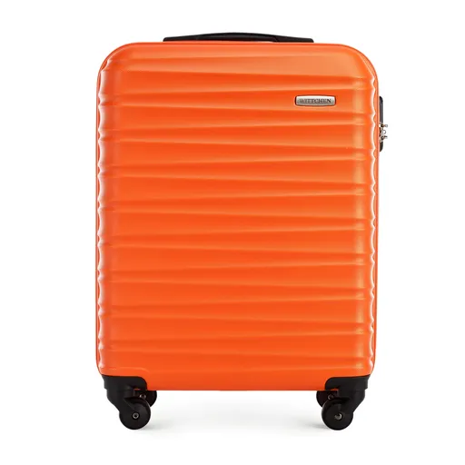 ABS kabínový kufor s rebrami 56-3A-311-55