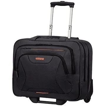 American Tourister AT WORK ROLLING TOTE 15,6 Black/Orange (33G*39006)