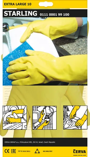 STARLING rukavice latexové - XL