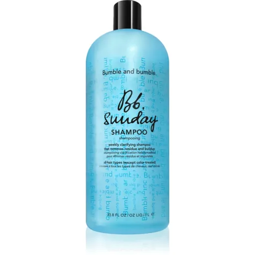 Bumble and bumble Bb. Sunday Shampoo čistiaci detoxikačný šampón 1000 ml