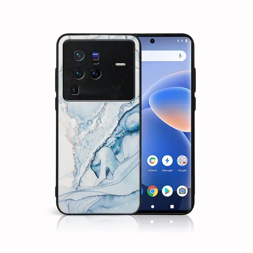 MY ART Ochranný obal Vivo X80 Pro -LIGHT BLUE (149)