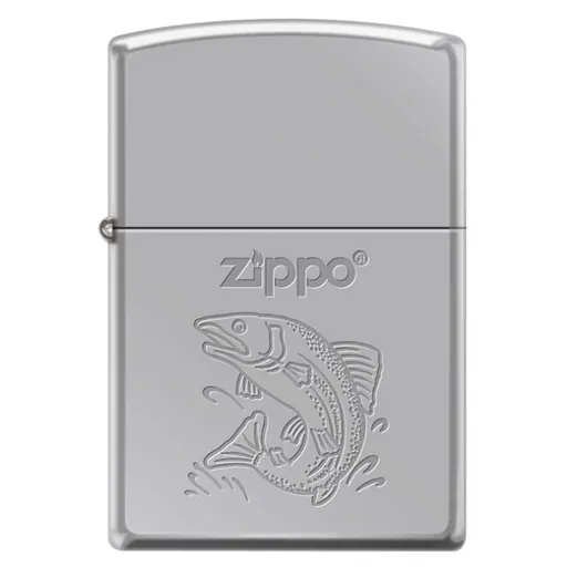 Zippo benzínový zapaľovač fish 22102