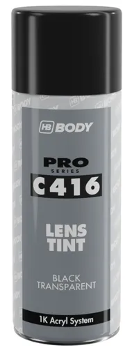 HB BODY LENS TINT - Stmavovač svetiel čierna transparentná 400 ml