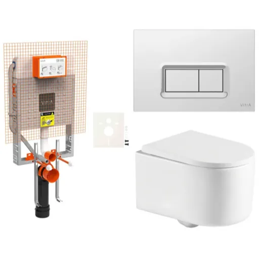 Závesný wc set na zamurovanie SAT Tornado SIKOVZTOR72680