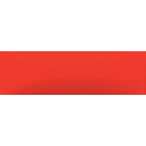 Dekor Rako Concept Plus červená 6x20 cm lesk WARDT002.1