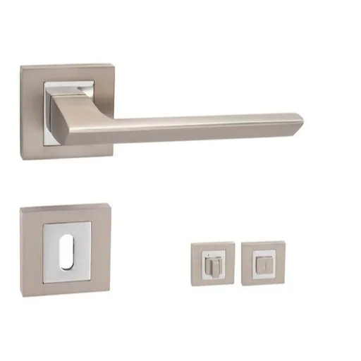 Kľučka Naturel Jasper nikel perla, WC kľučka JASPERHRNPWC