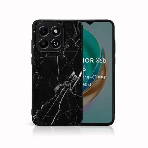 MY ART Ochranný kryt pre Honor X6b BLACK MARBLE (142)