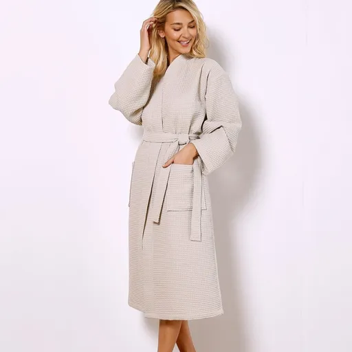 Unisex župan s voštinovým vzorom 230g/m2