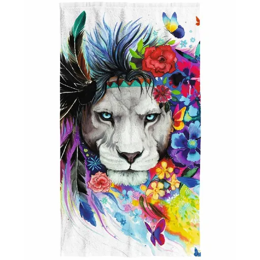 Osuška Lev art 70x140