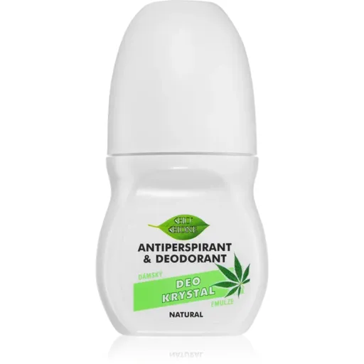 Bione Cosmetics Cannabis antiperspirant roll-on s vôňou kvetín 80 ml