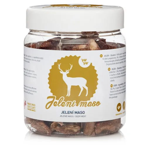 RAW RAW Pochúťka mrazom sušené jelenie mäso 80 g
