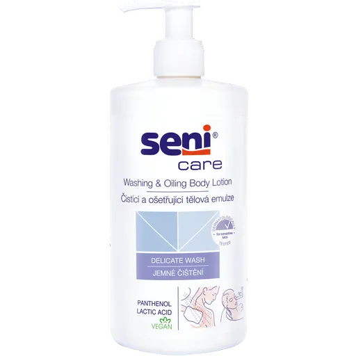 SENI Care Čistiaca ošetrujúca telová emulzia 500 ml