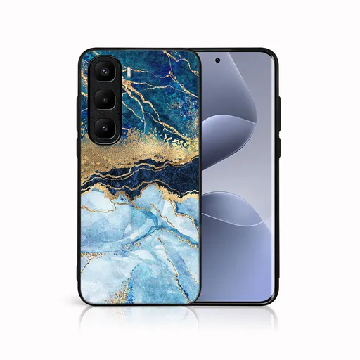 MY ART Ochranný kryt pre Infinix Hot 50 Pro+ BLUE MARBLE (141)