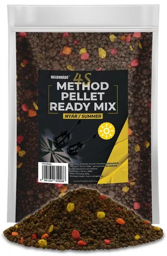 Haldorádó pelety 4s method pellet ready mix 600 g 2-4 mm - leto
