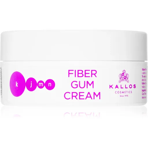 Kallos KJMN Professional Fiber Gum Cream modelovacia guma na vlasy 100 ml