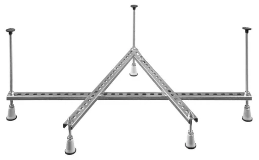 POLYSAN - Nosná konštrukcia pre hlbokú vaničku VISLA 80x80cm FR4580