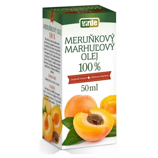 VIRDE Marhuľový olej 100% 50 ml