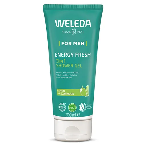 WELEDA ﻿For Men Energy Fresh 3 v 1 200 ml