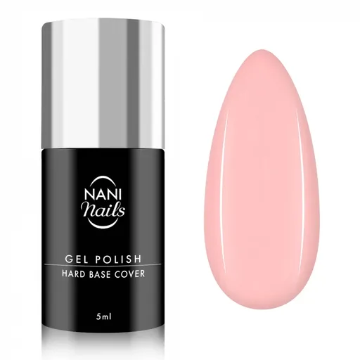 NaniNails NANI Hard Base Cover podkladový lak na nechty Peachy Pink 5 ml