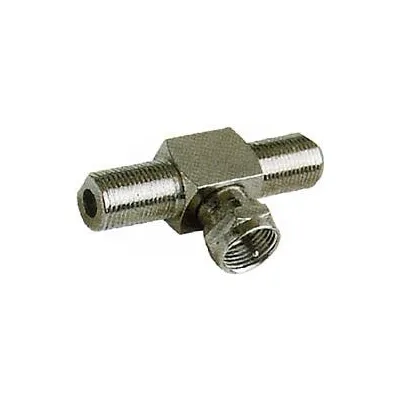 Redukcia F konektor/ F 2xzdierka T