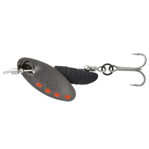 Savage gear rotačka grub spinners silver red black - 0 2,2 g