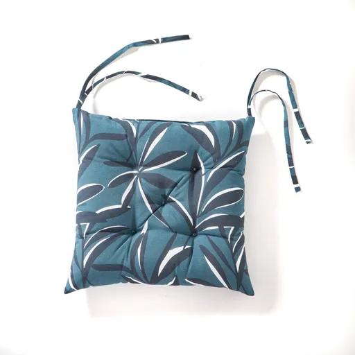 Súprava 2 sedákov na stoličku s potlačou listov