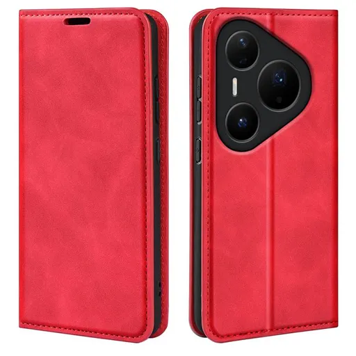 MAGNETIC Zaklápací kryt pre Huawei Pura 80 Pro červený