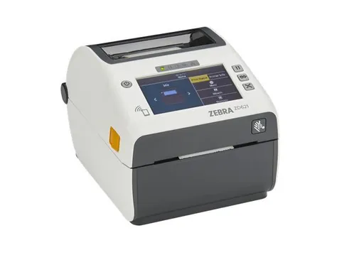 Zebra ZD621d Healthcare ZD6AH42-D0EF00EZ DT, 8 dots/mm (203 dpi), label printer, RTC, USB, USB Host, RS232, BT (BLE), Ethernet, white (Successor GC420