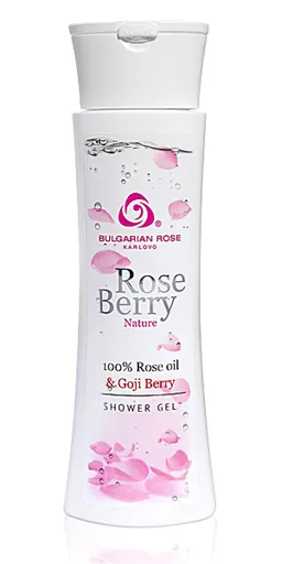 ROSE BERRY NATURE sprchový gél 200ml - Bulgarian Rose Karlovo