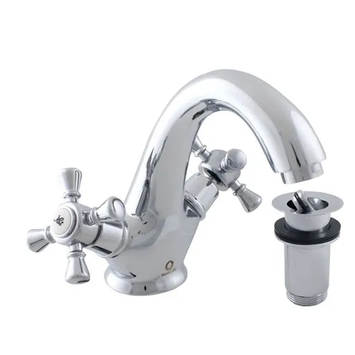 RAV SLEZÁK Morava umývadlová batéria s výpusťou chróm MK329.5