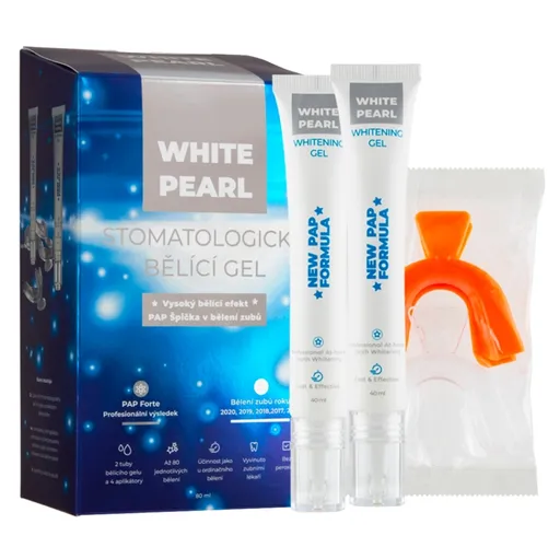 WHITE PEARL Gél na bielenie zubov 80 ml