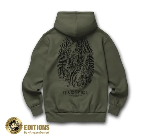 4anglersdesign mikina carp fishing ... it´s in my dna - xxxl