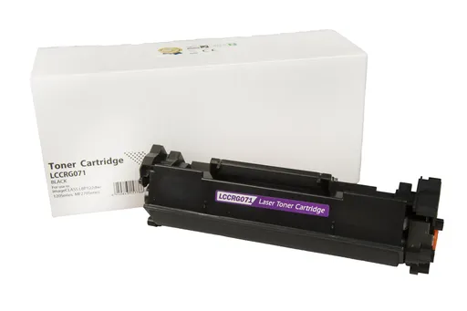 Kompatibilná tonerová náplň 5645C002, CRG071, OEM CHIP, 1200 listov pre tlačiarne Canon, čierna