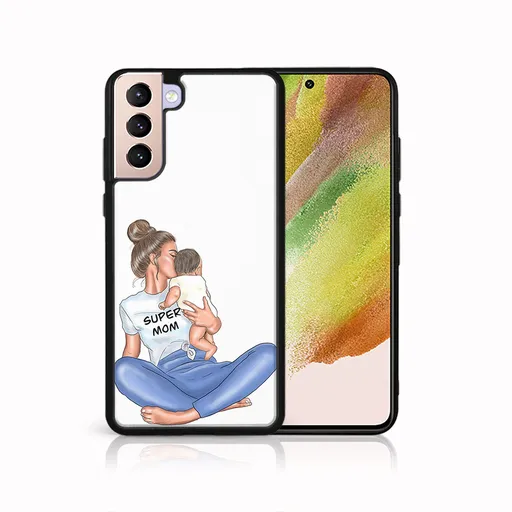 MY ART Ochranný kryt pre Samsung Galaxy S22 5G SUPERMOM (112)