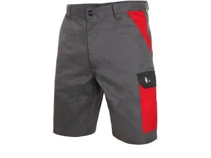 Kraťasy CXS PHOENIX ZEFYROS, pánske, šedo-červené, veľ. 54