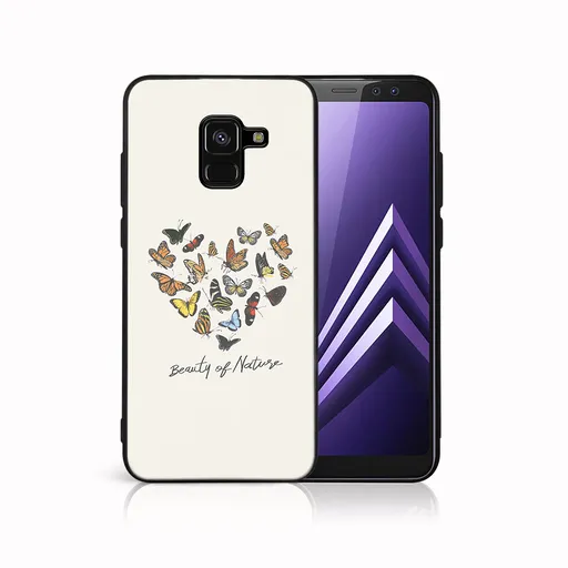 MY ART Ochranný kryt pre Samsung Galaxy A8 2018 (A530) BUTTERFLIES (240)
