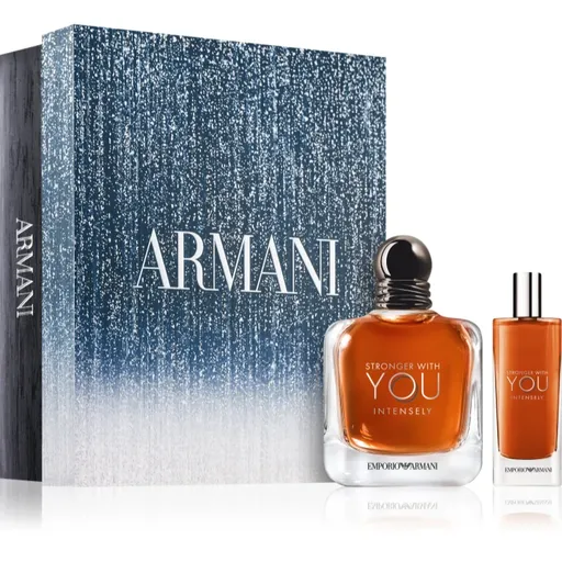 Armani Emporio Stronger With You Intensely darčeková sada pre mužov