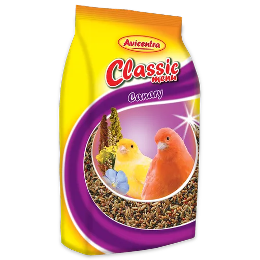 AVICENTRA Classic Menu Kanárik základné krmivo pre kanáriky 1kg
