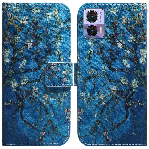 ART Peňaženkový kryt Motorola Edge 30 Neo APRICOT BLOSSOM