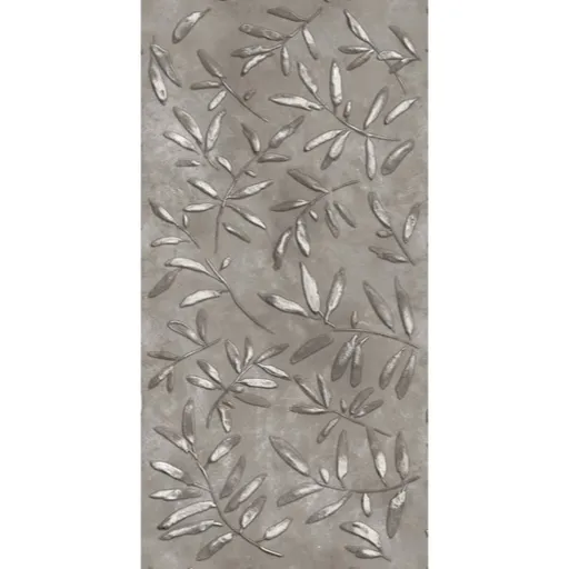 Dlažba Fineza Fiore foliage dark 60x120 cm FIO900K