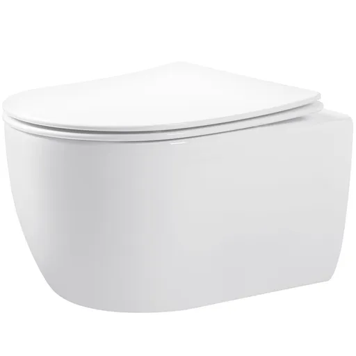 REA - Závesná WC misa vrátane sedátka Olivier REA-C6509