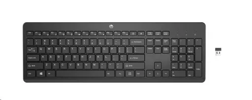 HP 230 Wireless Keyboard - bezdrôtová klávesnica CZ/SK lokalizácia