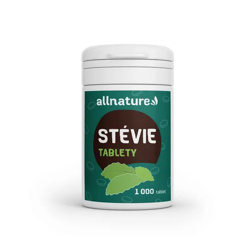 ALLNATURE Stévia tablety 1000 tabliet